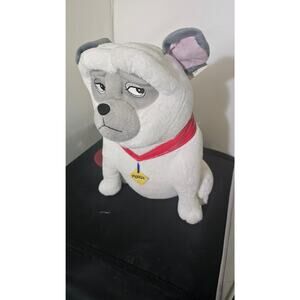 Vtg Disney Plush Pocahontas Percy Dog Best Show Red Ribbon Stuffed Animal Nwt